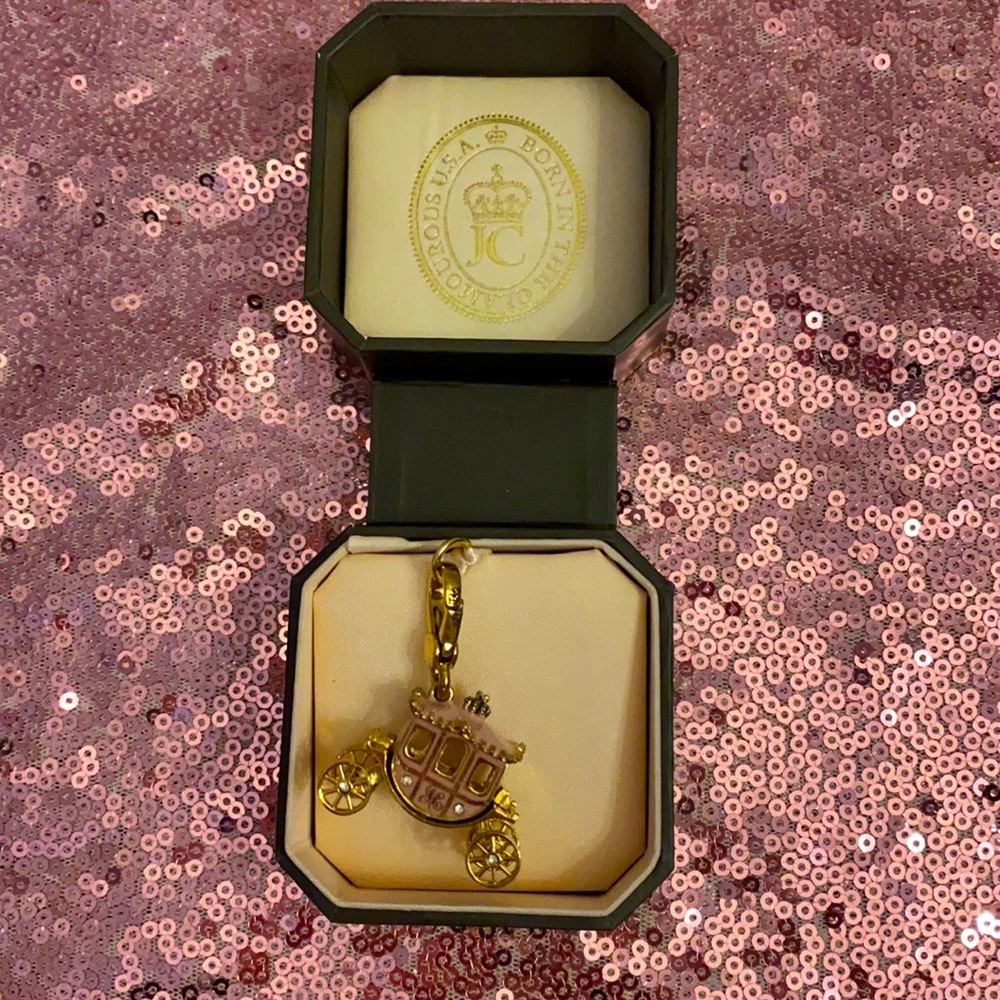 Juicy couture carriage charm